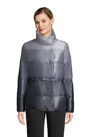Women's Wrap Quilted Down Jacket £10.50 delivered with code @ Lands End