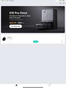 eufy X10 Pro Omni, Robot Vacuum W/code Via APP