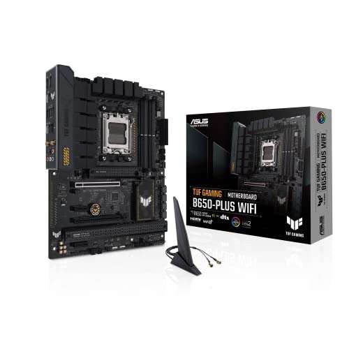 ASUS TUF GAMING B650-PLUS WIFI AMD Ryzen AM5 ATX Motherboard - £189.95 @ Amazon