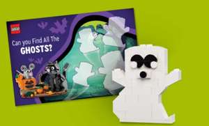 LEGO Store Halloween activities incl a ghost hunt & brick build to take home! (Ghosts can't be purchased)