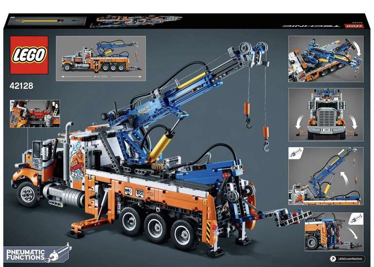 LEGO Technic 42128 - Heavy-duty Tow Truck £106.50 Free Collection @ Argos