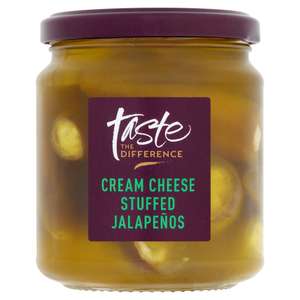 Sainsbury's Cream Cheese Stuffed Jalapenos, Taste the Difference 270g (140g*)