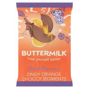Buttermilk Zingy Orange Segments 100g 25p @ Sainsbury's Finchley Road London