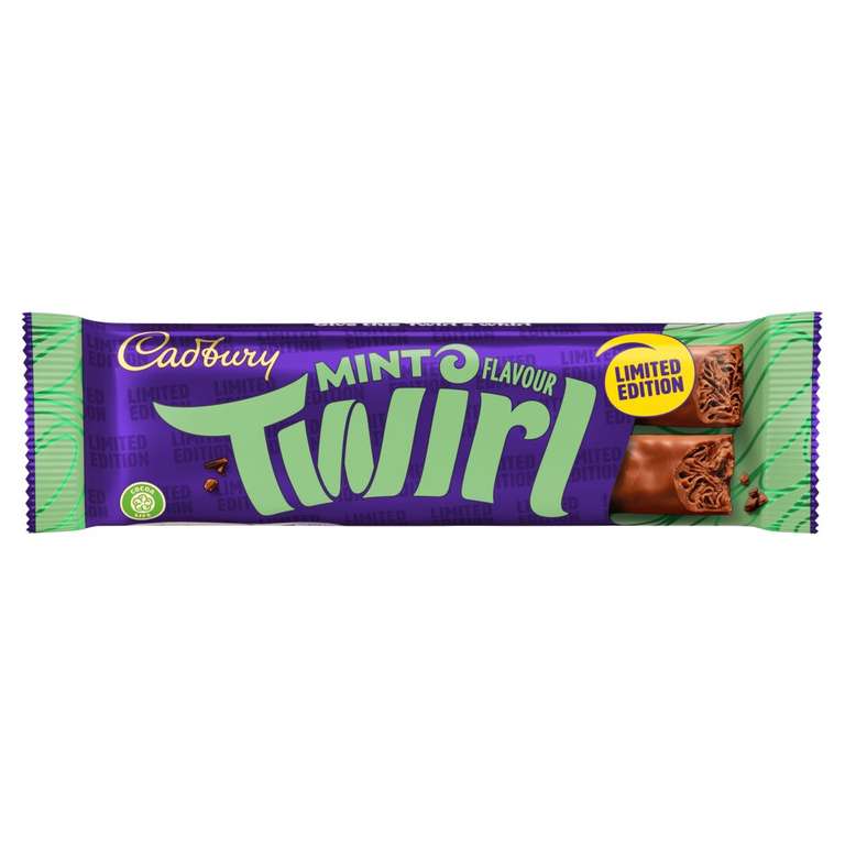Cadbury mint twirl 43g - Wimbledon Centre Court Express