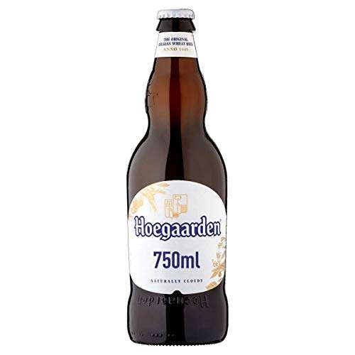 Hoegaarden Belgian Wheat Beer Large Bottle, 6 x 750ml £14.64 / £12.99 Subscribe & Save @ Amazon