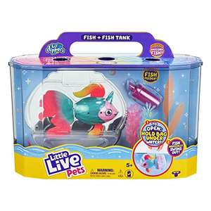 Little Live Pets - Lil' Dippers, Interactive Toy Fish & Tank £10 @ Amazon