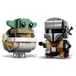LEGO 75317 BrickHeadz Star Wars The Mandalorian & The Child 'Baby Yoda' £13.99 at Amazon