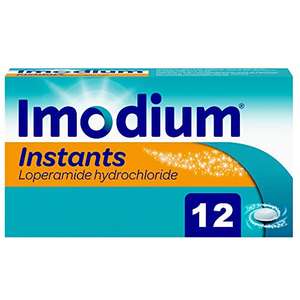 Imodium Instants for on The go Diarrhoea Relief 24 for £7.85 max S&S
