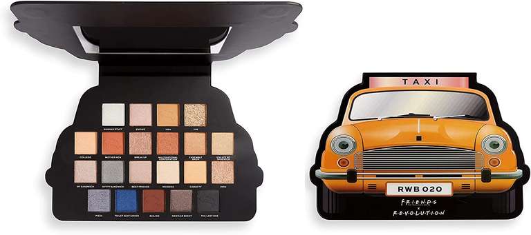 Makeup Revolution, Friends, Take A Drive, Eyeshadow Palette, 21 Shades £10 (also on 3 for 2) at Amazon