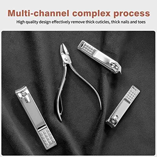 Nestling 16pcs Stainless Steel Professional Nail Clippers Manicure kit W/Voucher - Sold by Osmanthus fragrans Co., Ltd FBA