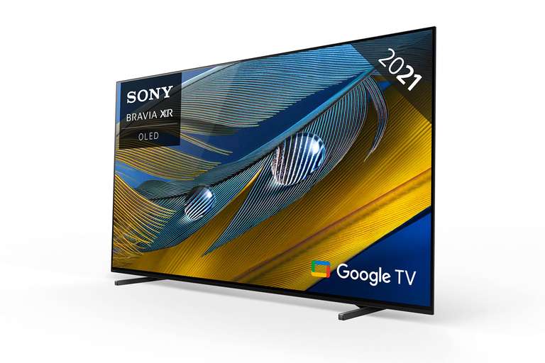 Sony BRAVIA XR OLED XR55A80J - 55-inch - OLED - 4K Ultra HD (UHD) - High Dynamic Range (HDR) - Google TV £899 with code (UK Mainland) at AO