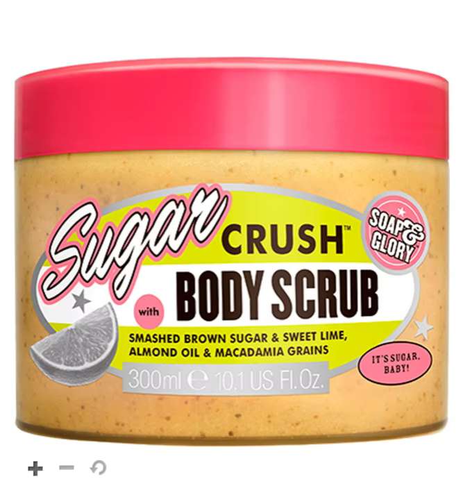 Save up to 1/3 on selected Soap & Glory E.G. Clean on Me Shower Gel 500ml £5.33, Sugar Crush Body Scrub 300ml £6.66 + £1.50 C&C @ Boots
