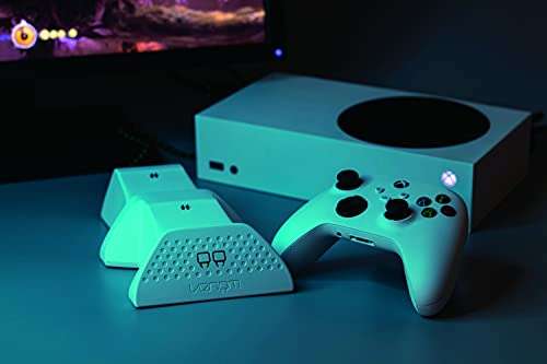 Venom Twin Charging Dock with 2 x Rechargeable Battery Packs - White (Xbox Series X & S / One) - £16.99 @ Amazon
