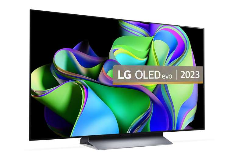 LG 55" OLED55C34LA OLED evo 4K Ultra HD HDR Smart TV + LG Series 6 3.1ch Soundbar with code (by joining free VIP club)