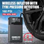 GOOLOO X7 Jump Starter with Air Compressor, 4250A Portable Car Starter with 160PSI Digital Tire Inflator - w/Voucher, Sold By Landmark