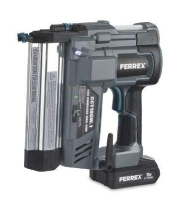 Ferrex 18V Cordless Electric Nail Gun - £89.99 @ Aldi
