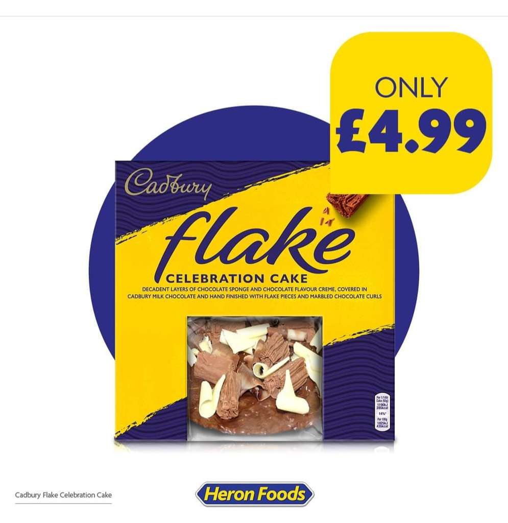 Flake Ice Cream 480ml - Cadbury