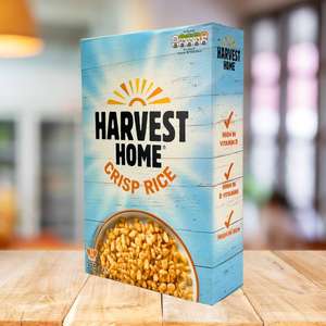 375g box of Nestle Harvest Home Crisp Rice cereal (Grimsby Road,Cleethorpes)
