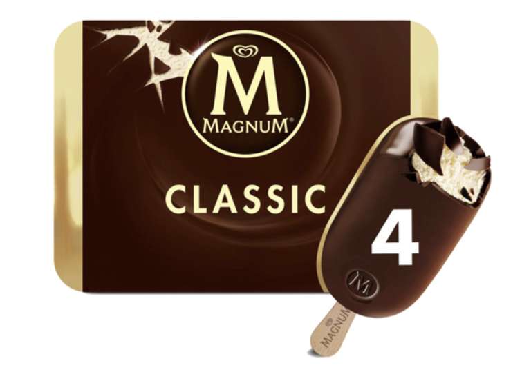 4-Pack Full Size Magnum Classic - £1.99 @ Farmfoods
