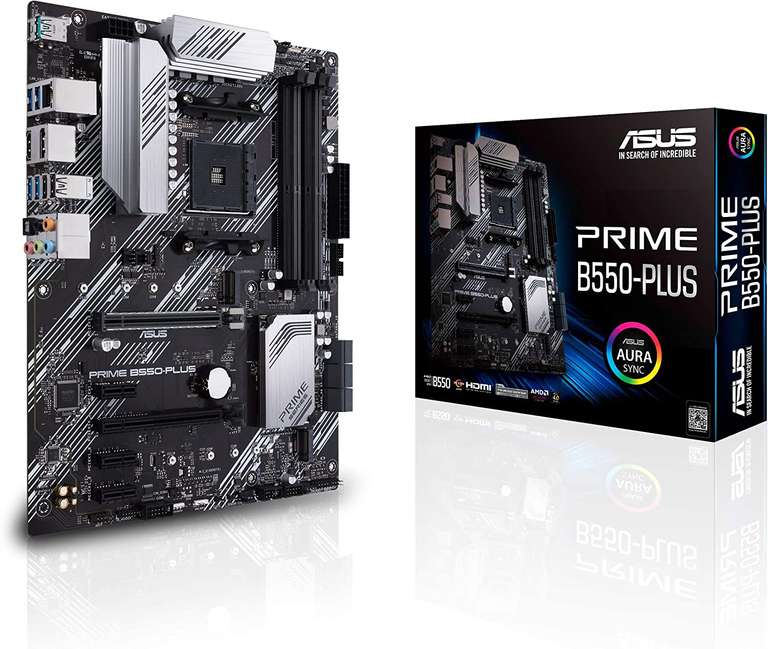 Asus Prime B550 Plus Ryzen AM4 ATX Motherboard £97.73 @ Amazon France