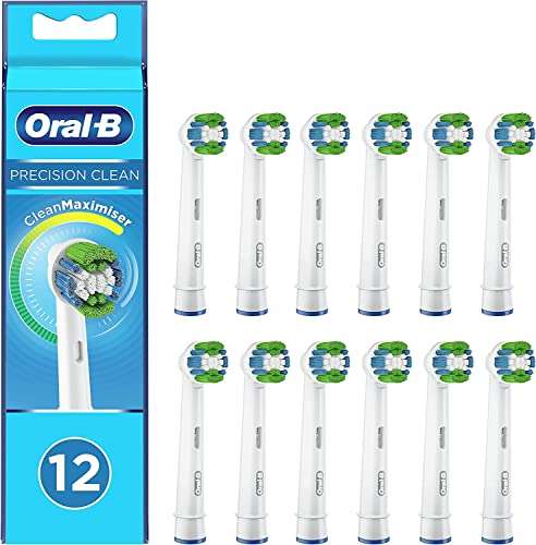 Oral-B Precision Clean Electric Toothbrush Head with CleanMaximiser Technology, pack of 12 £21.99 @ Amazon