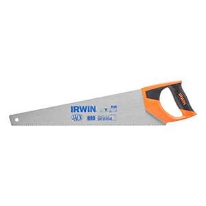 IRWIN JACK PLUS 880 Universal Handsaw 20'' (500mm) 8TPI, 10505212 £6.49 at Amazon
