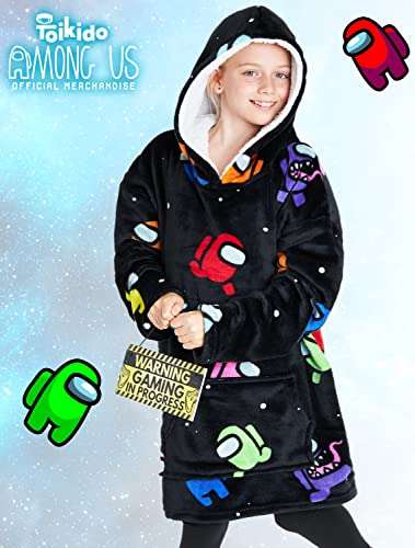 Among Us Oversized Kids Hoodie - £17.99 Sold by Pyjamas R Us and Fulfilled by Amazon