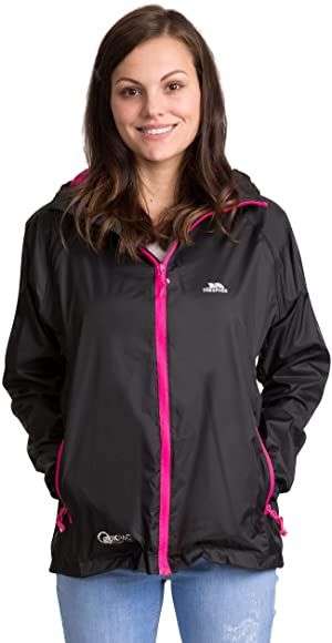 Trespass Women's Qikpac Compact Pack Away Waterproof Rain Jacket - XS, M & XXL £24.95 at Amazon