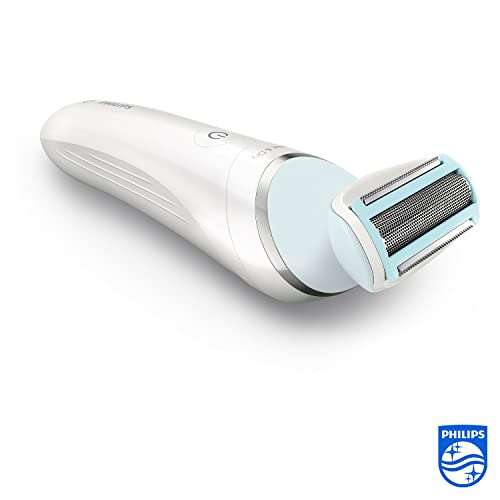 Philips SatinShave Advanced Wet and Dry Rechargeable Lady Shaver, Cordless Electric Razor with Bikini Attachment, BRL130/00 £21.99 @ Amazon