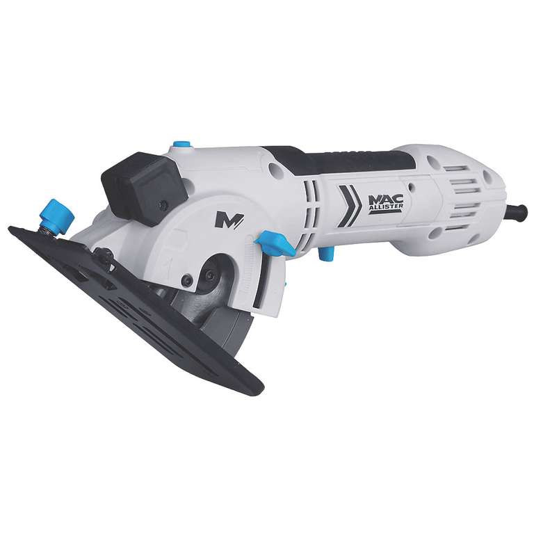 MAC ALLISTER MSMCS500 500W 76MM ELECTRIC MINI SAW 220-240V, £24.99, free click and collect @ Screwfix