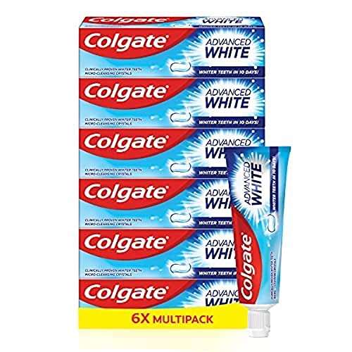 toothpaste red white and blue