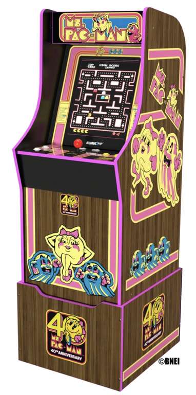 Arcade1Up Ms. Pac-Man Cabinet (10 Games) £249.99 / Pac-Man or Street Fighter £299.99 @ Smyths Toys