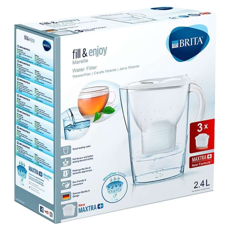 Brita Maxtra+ Marella Water Filter Starter Pack - £22.50 @ Ocado