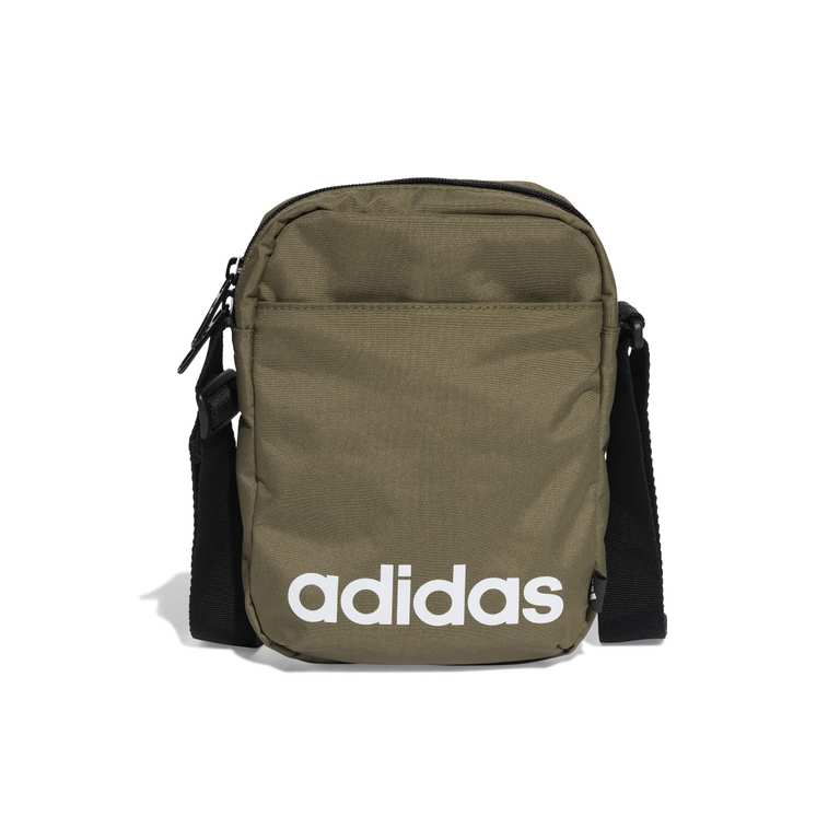 Adidas Unisex Linear Organizer Shoulder / Waist Bag - Olive or Black