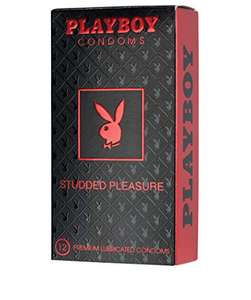 Playboy Condoms Studded Pleasure, 12 Count - £6.24 / Sub & Save £5.62 @ Amazon