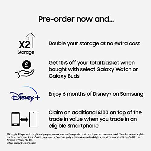Samsung Galaxy S23 256GB (+ free transparent case)& Galaxy buds 2 - £668.35 for students prime @ Amazon