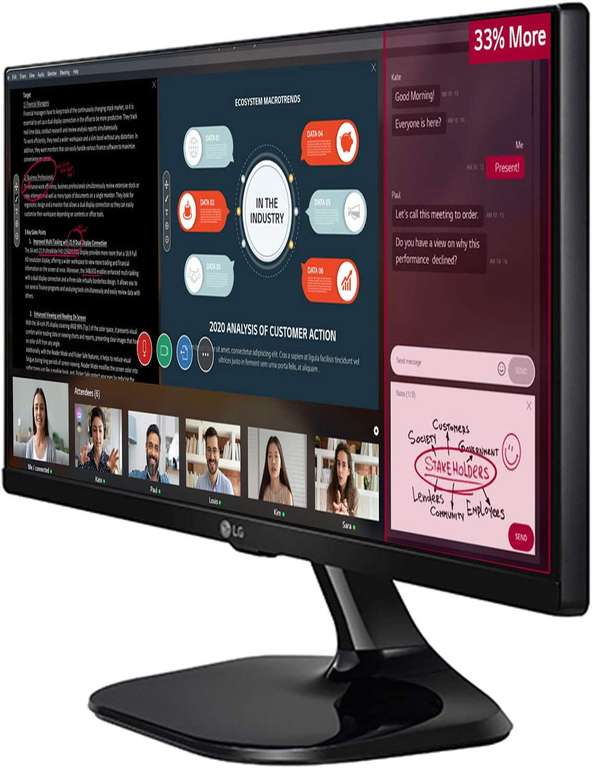 LG UltraWide Monitor 25UM58 - 25 inch 
