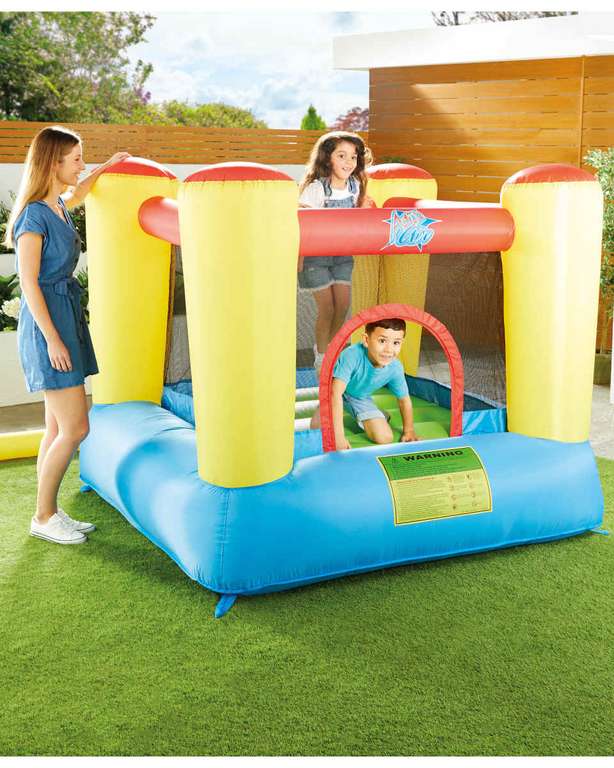 Action Air Bouncy Castle including air blower £53.99 delivered with code (UK mainland) @ Aldi