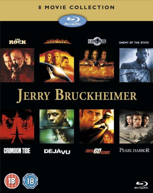 Jerry Bruckheimer Action Collection (Blu-ray) £12 used with free click and collect @ CeX