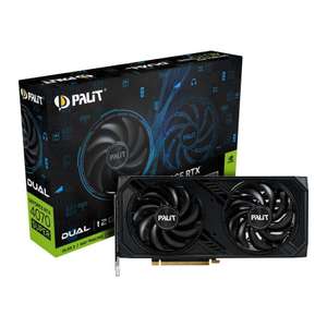 Palit Nvidia GeForce RTX 4070 SUPER DUAL 12Gb GDDR6X Graphics Card w/code sold by Technextday (UK Mainland)