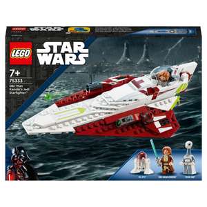 LEGO Star Wars 75333 Obi-Wan Kenobi's Jedi Starfighter £20 @ Sainsburys Staines