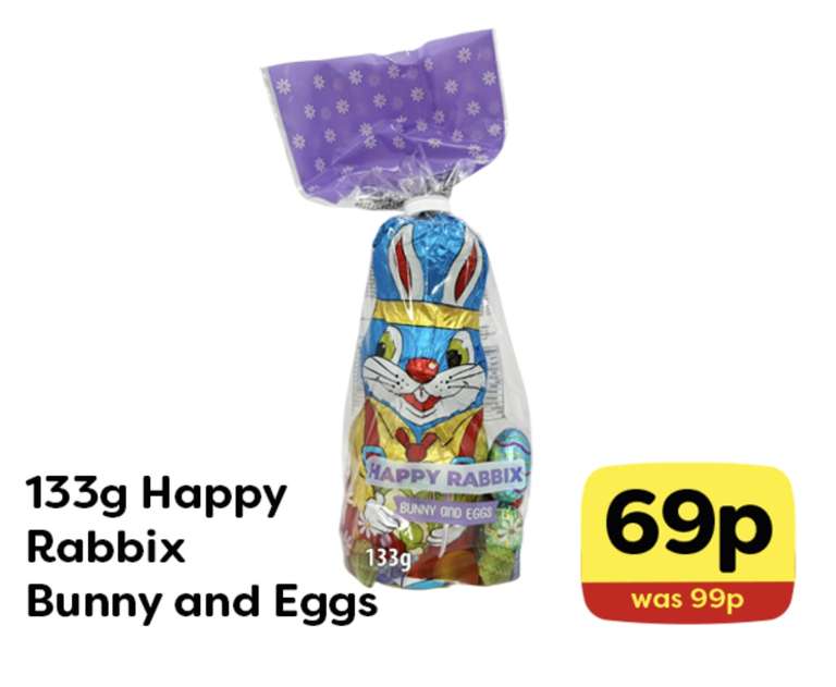 Happy Rabbix Bunny and Eggs 133g