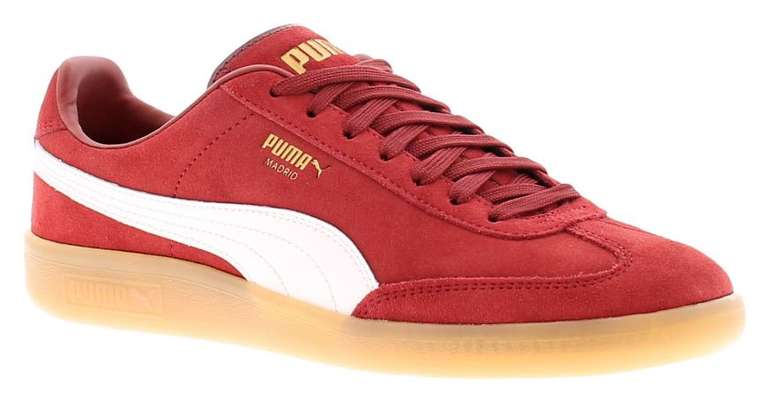 Puma Madrid Sd Trainers in Red or Green - £25 delivered @ Wynsors