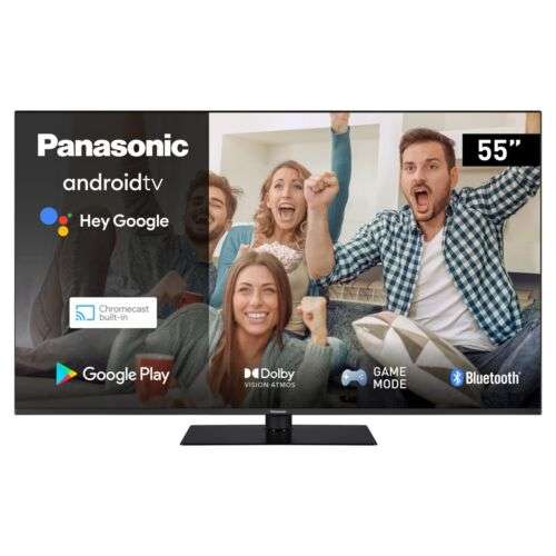 Panasonic UK TX-55LX650BZ 55" 4K LED Android TV - Chromecast £339 With Code @ Hughes / eBay