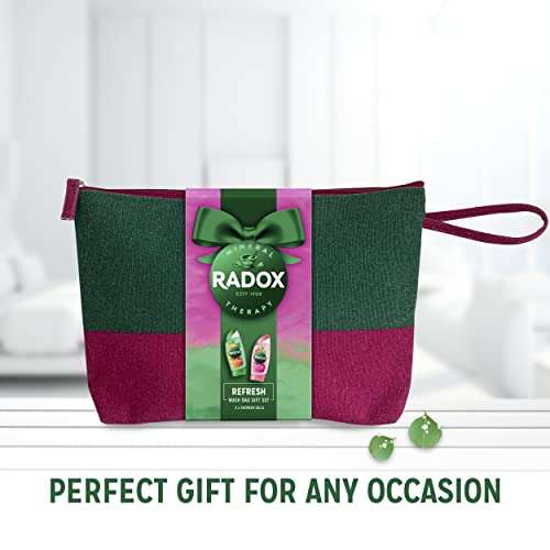 RADOX Refresh shower gels blended with minerals & herbs Washbag Gift Set £2.75 @ Amazon