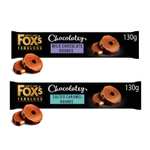 Fox's Chocolatey Biscuit Rounds 130g (Milk / Salted Caramel)