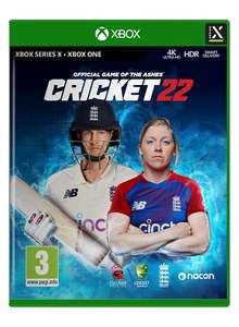 PS4/Xbox Cricket 22, The Official Game of The Ashes, £37.97 @ Amazon