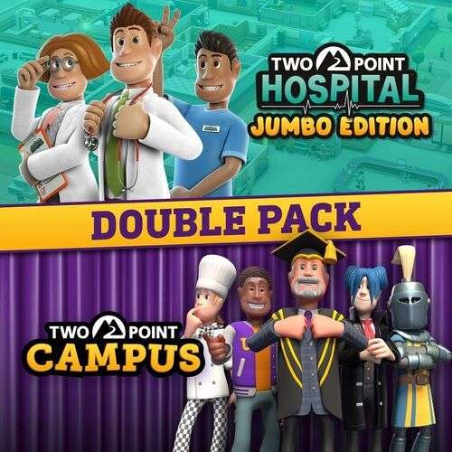 [Xbox X|S/One] 'Two Point Hospital Jumbo Edition' and 'Two Point Campus' Double Pack - PEGI 3