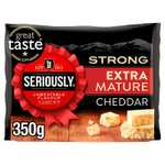 Seriously Strong Extra Mature (350g) / Vintage (300g) Cheddar - £2.63 @ Waitrose & Partners