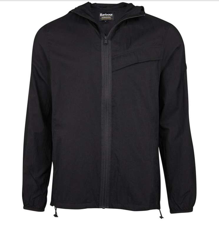 Men’s Barbour International Knockhill Soft Shell jacket in black or blue below - £45 (£4.99 delivery) @ House of Fraser